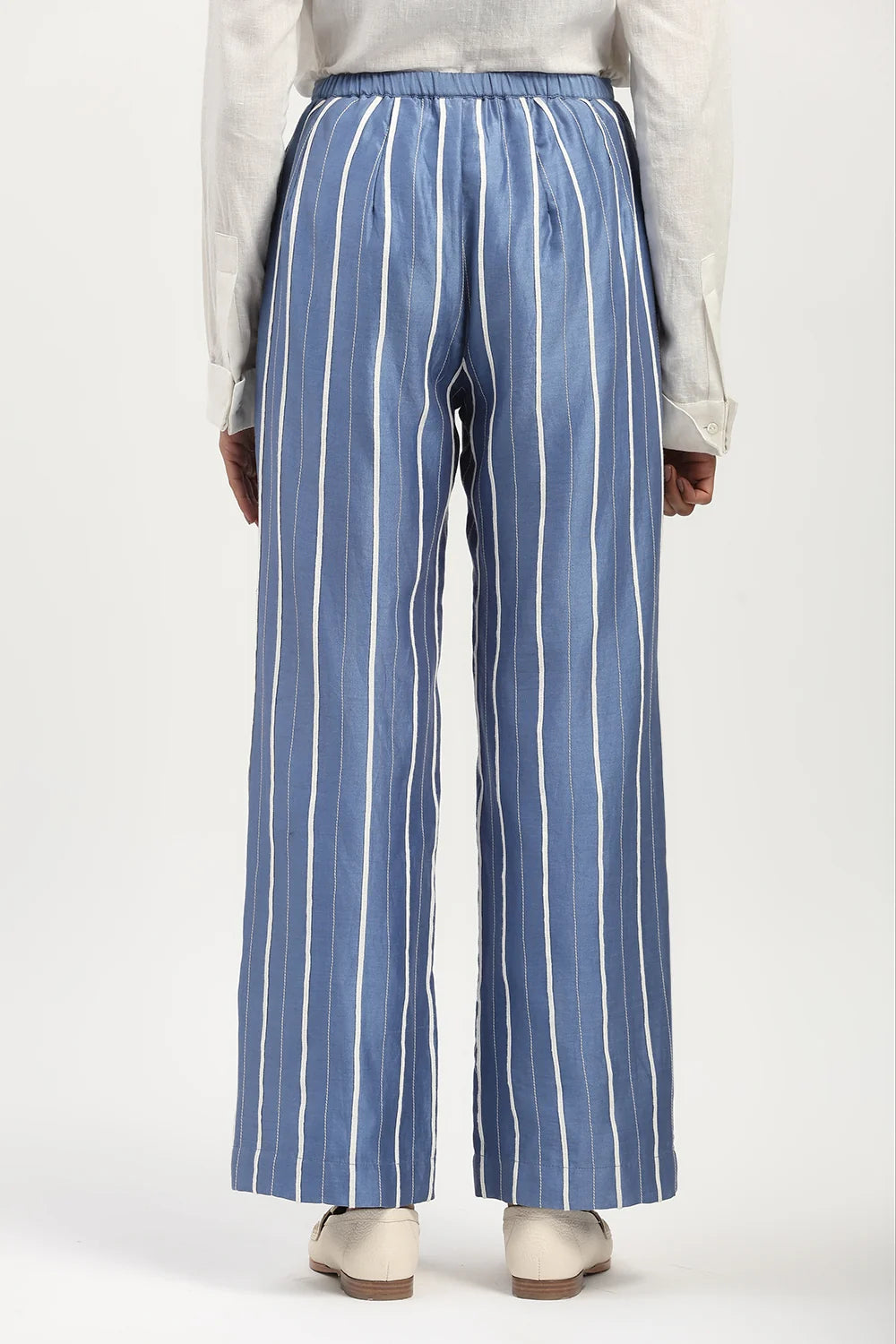 Tape Stripe Trouser Blue
