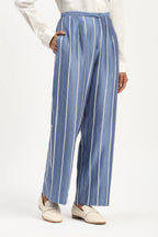 Tape Stripe Trouser Blue
