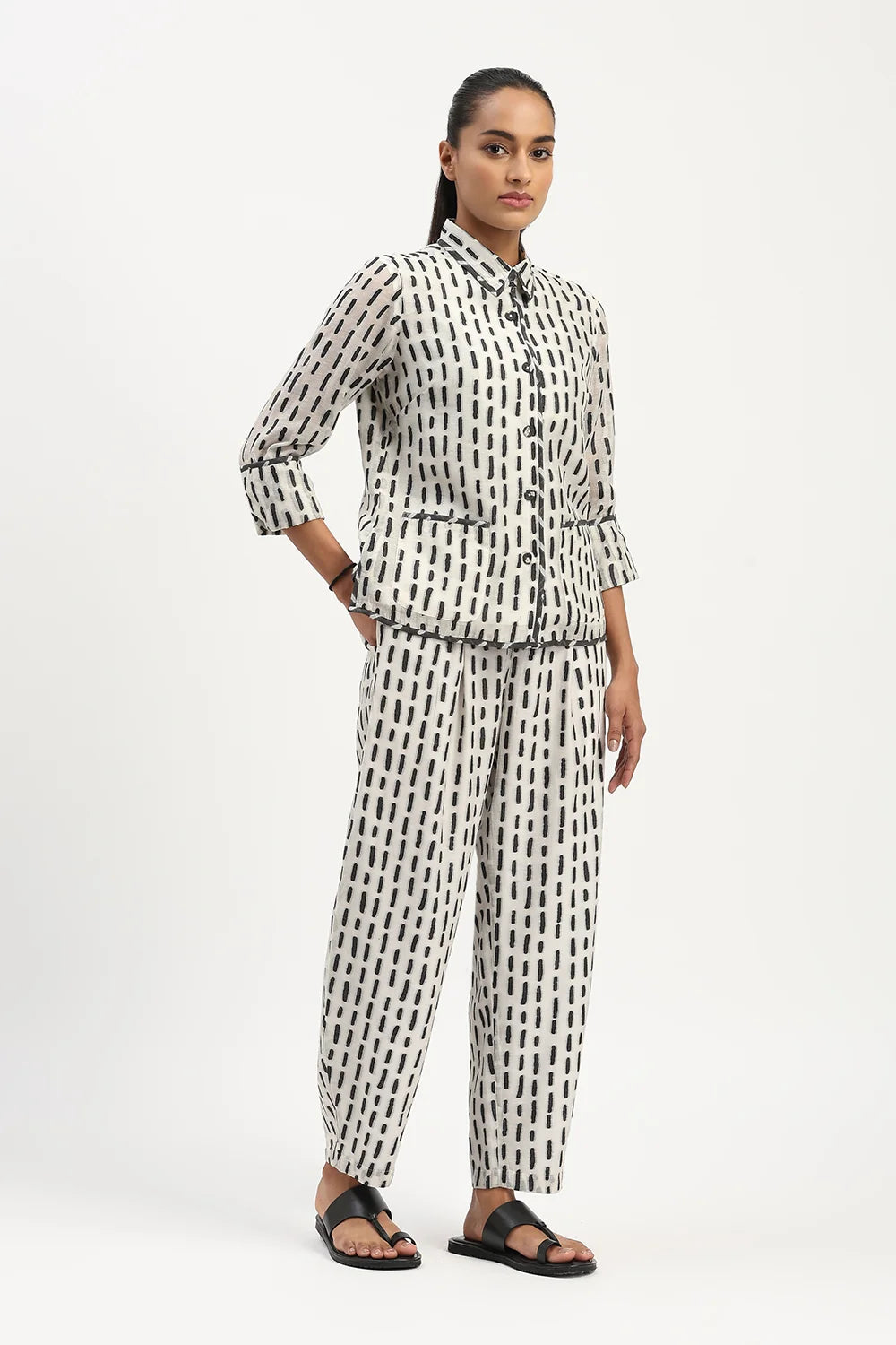 Kantha Cutwork Shirt