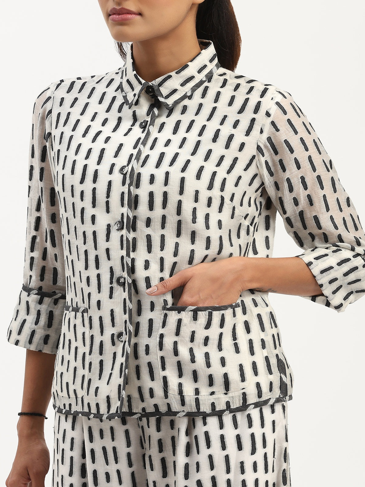 Kantha Cutwork Shirt