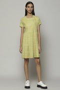 Space Dyed Handspun Handwoven Tencel Cotton Dress