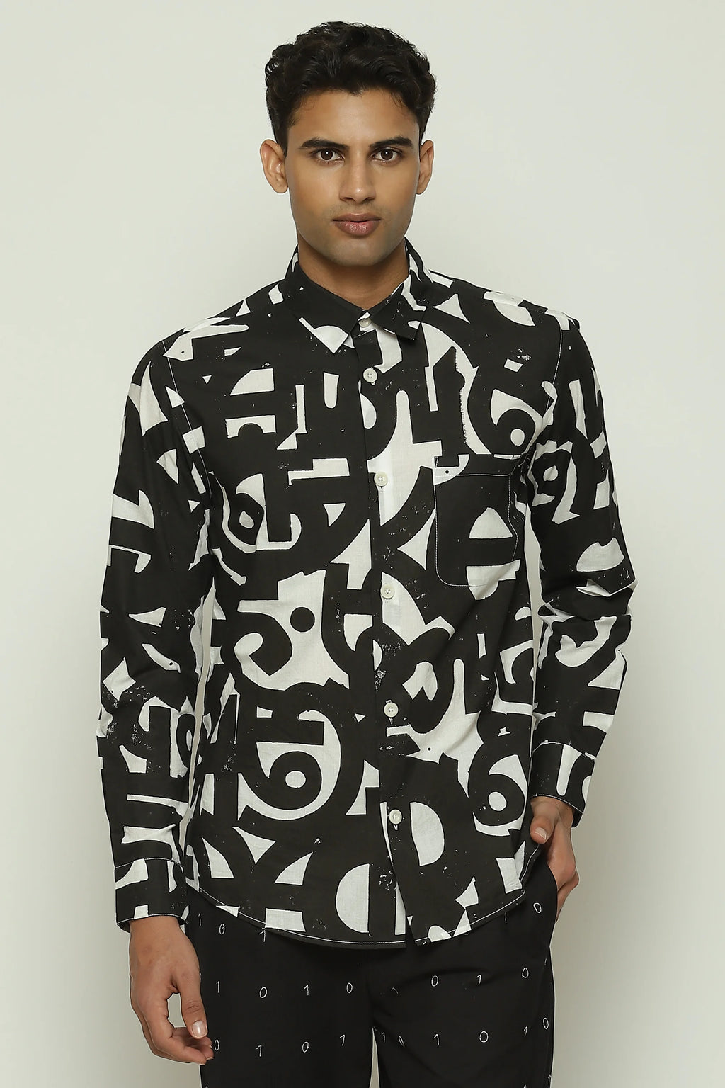 Organic Calligraphy Shirt