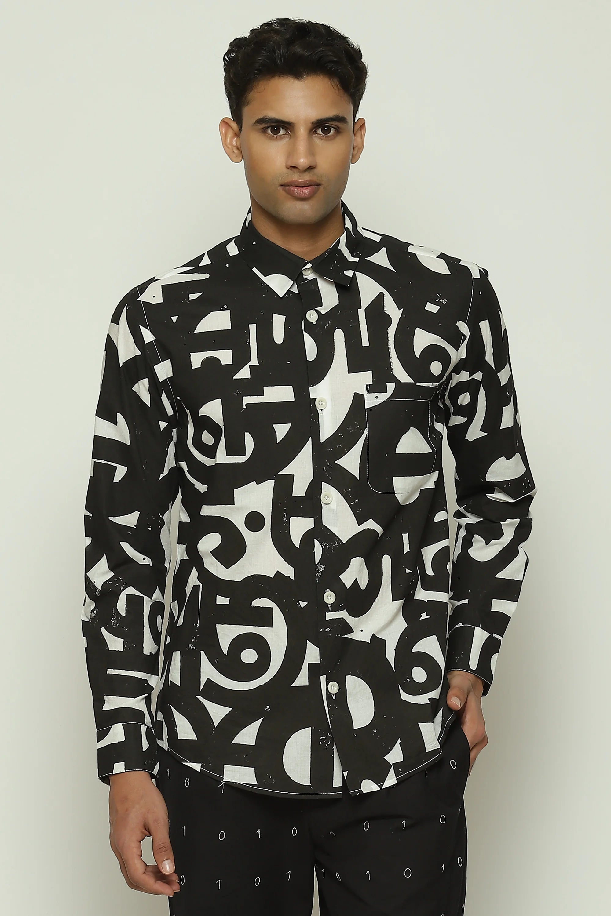 Organic Calligraphy Shirt