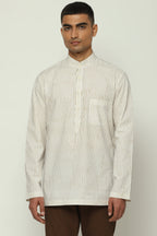 Broken Pinstripes Kurta