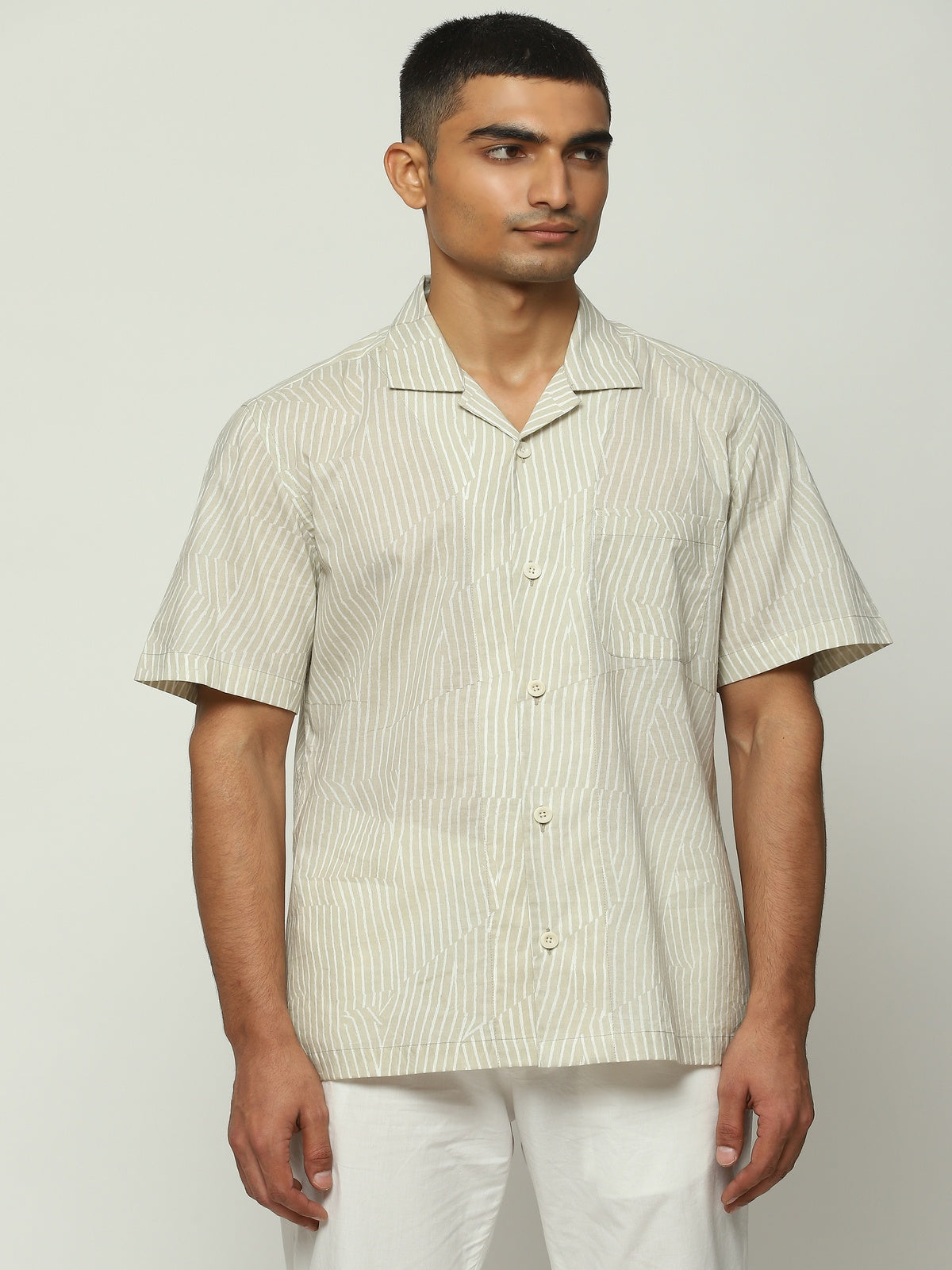 Broken Pinstripes Shirt