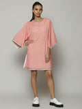 Double Sheer Luxe Voile Kurta Pink