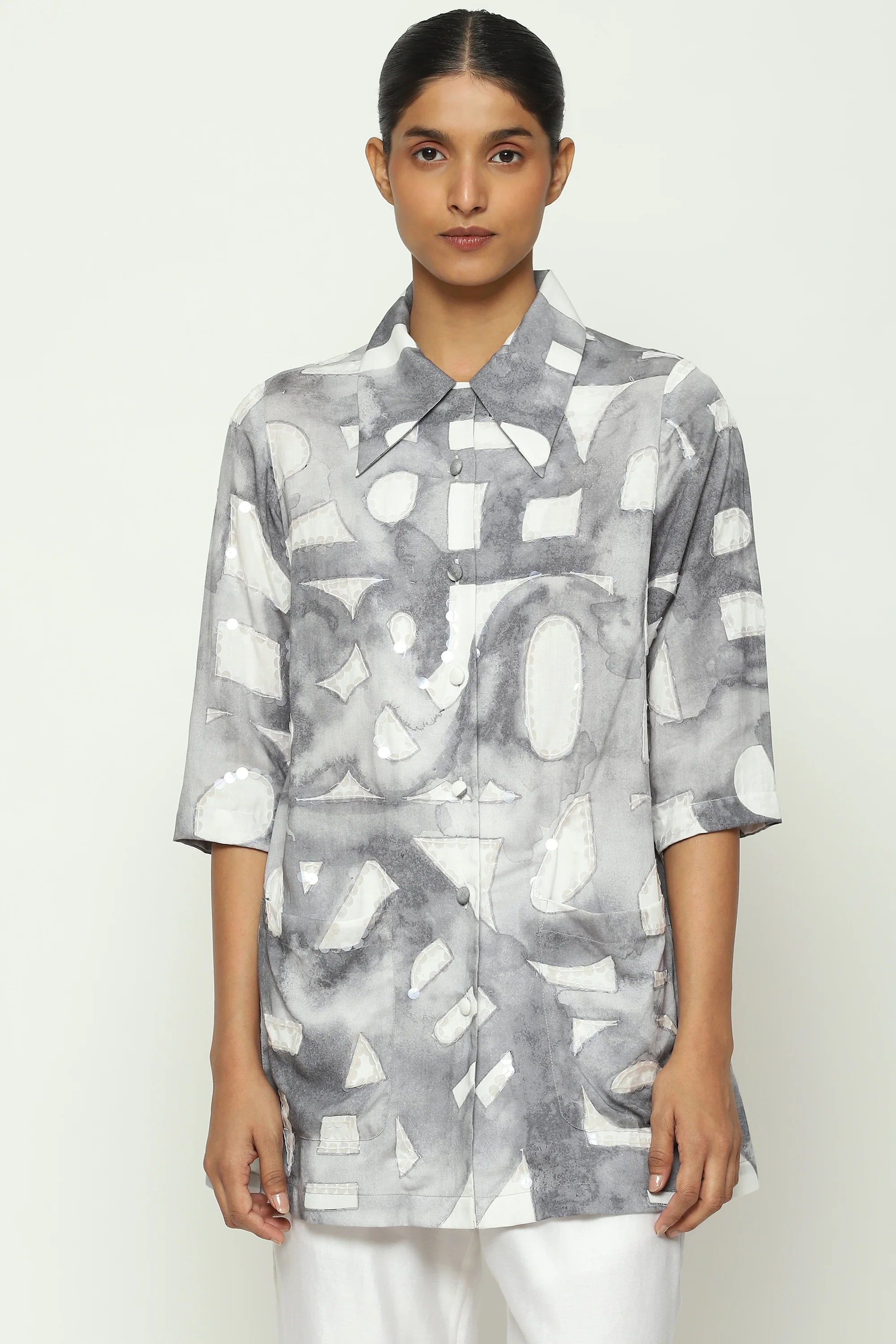Watercolour Calligraphy Shirt