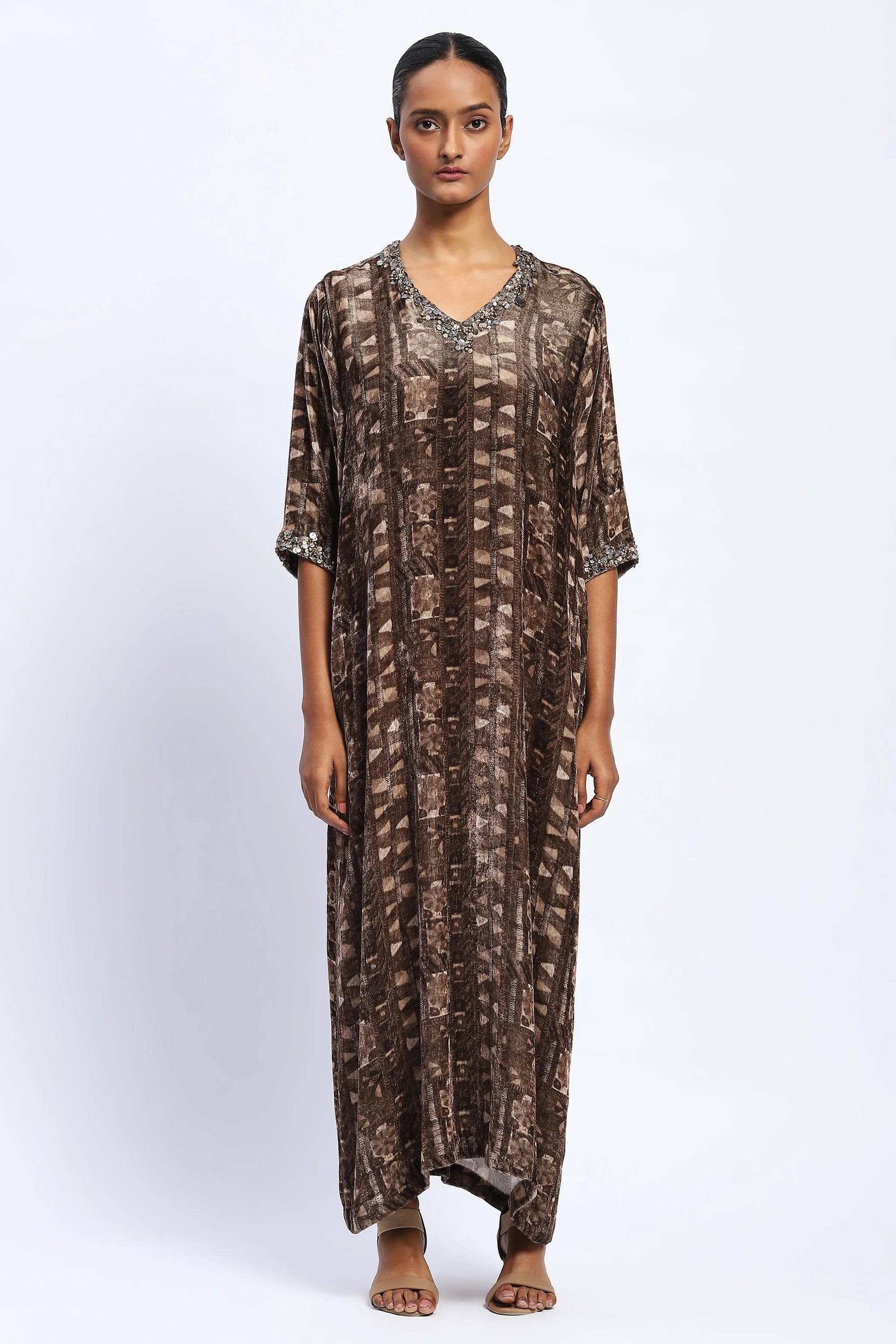 Rabari Velvet Kaftan