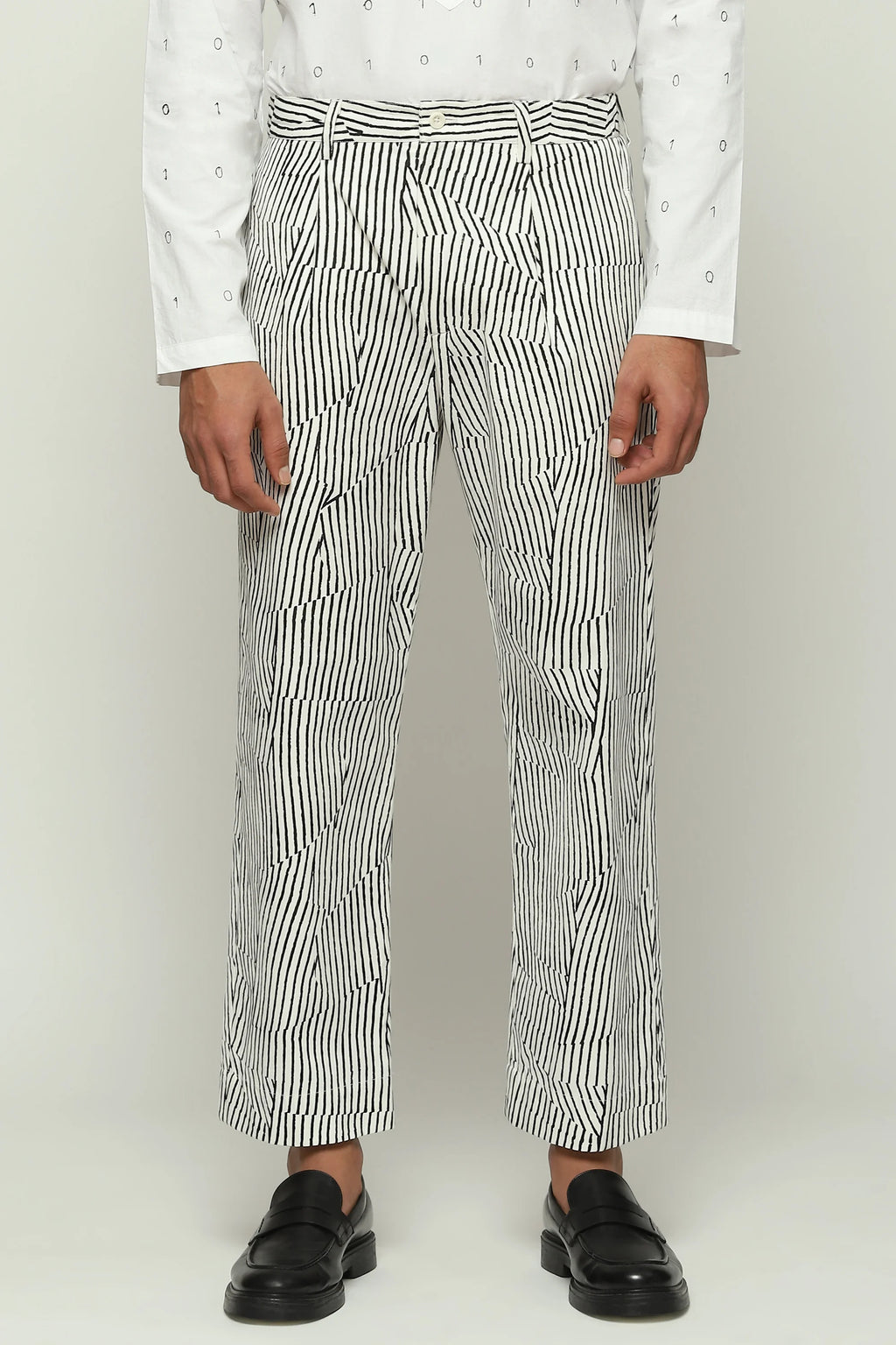 Broken Pinstripes Trouser