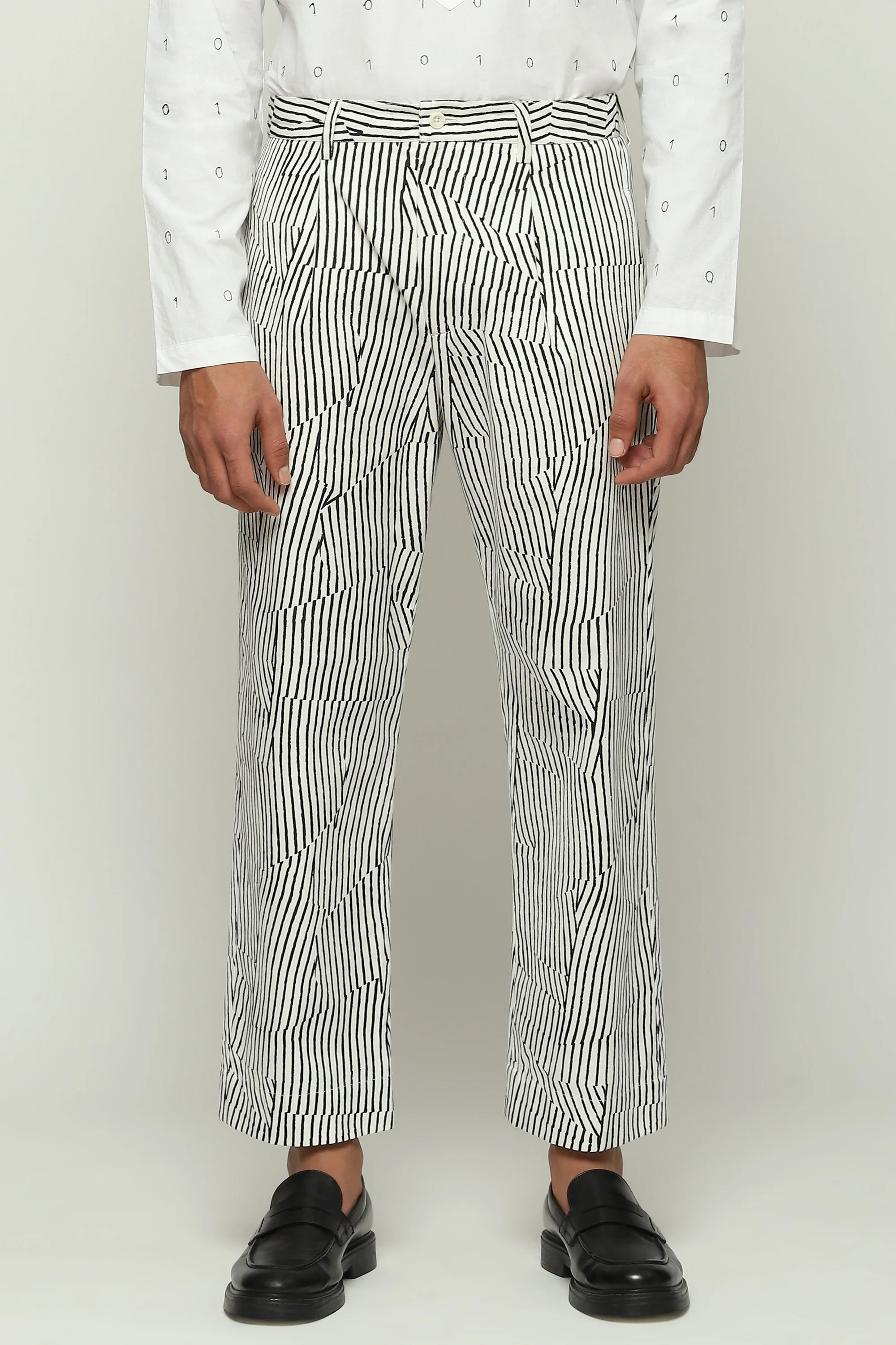 Broken Pinstripes Trouser