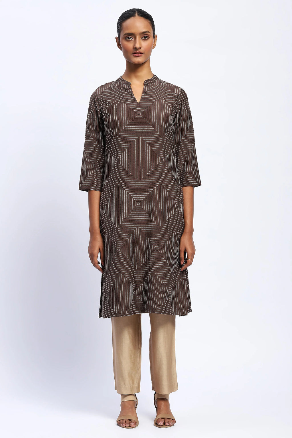 Layered Square Kurta