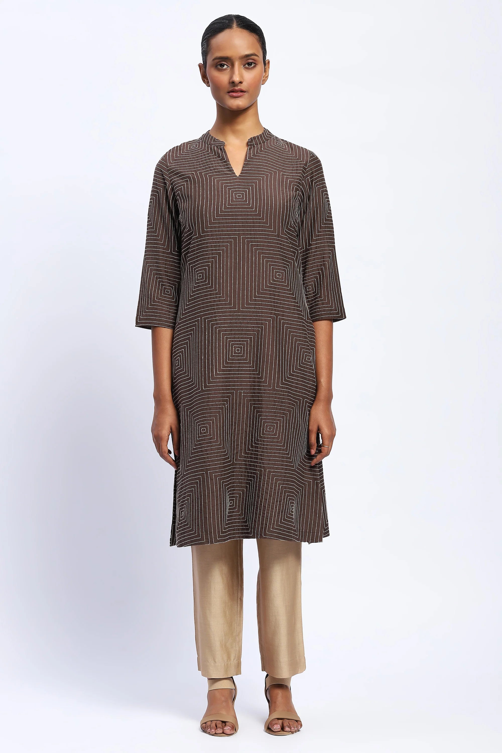Layered Square Kurta