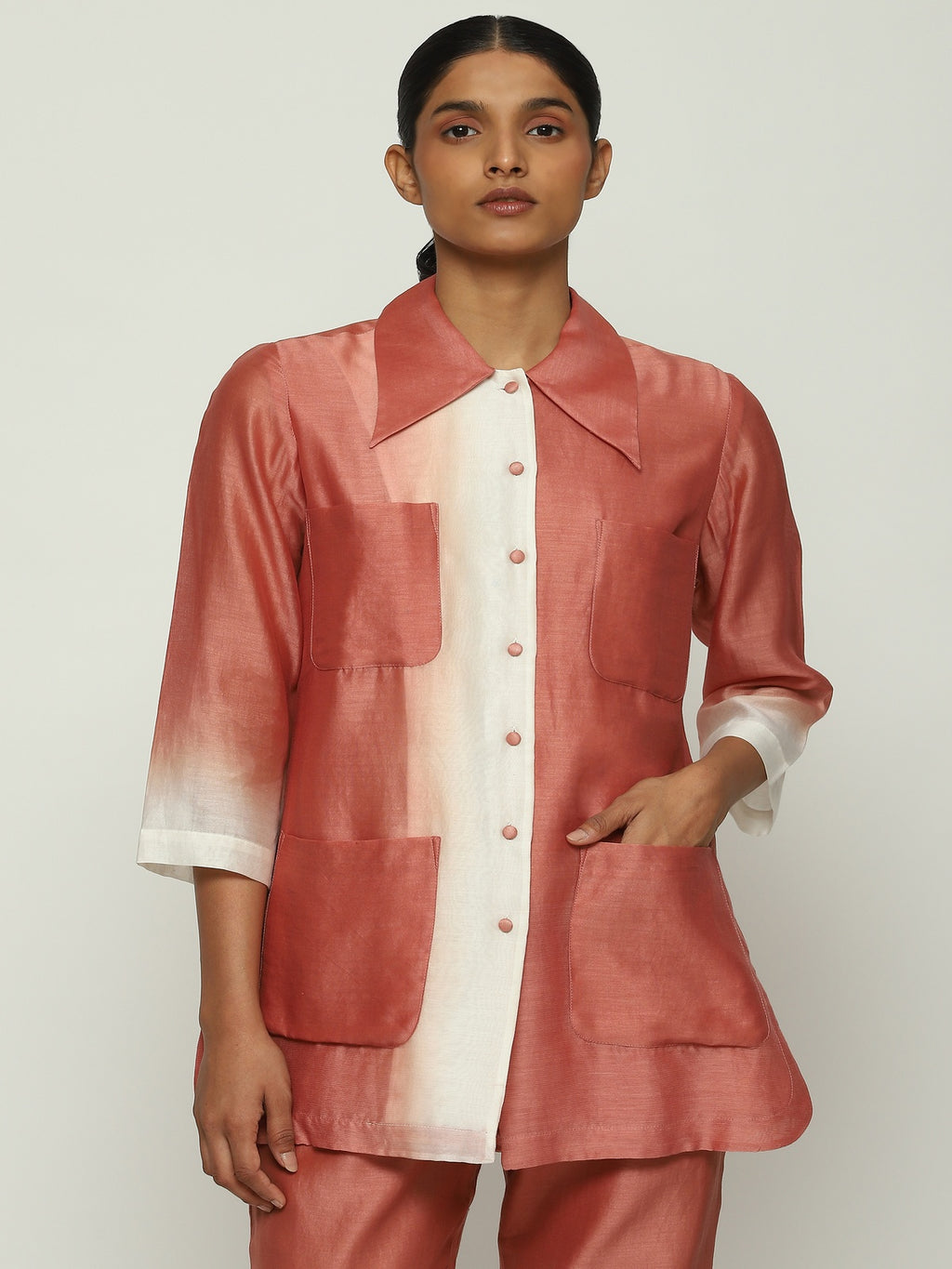 Engineered Ombre Shirt