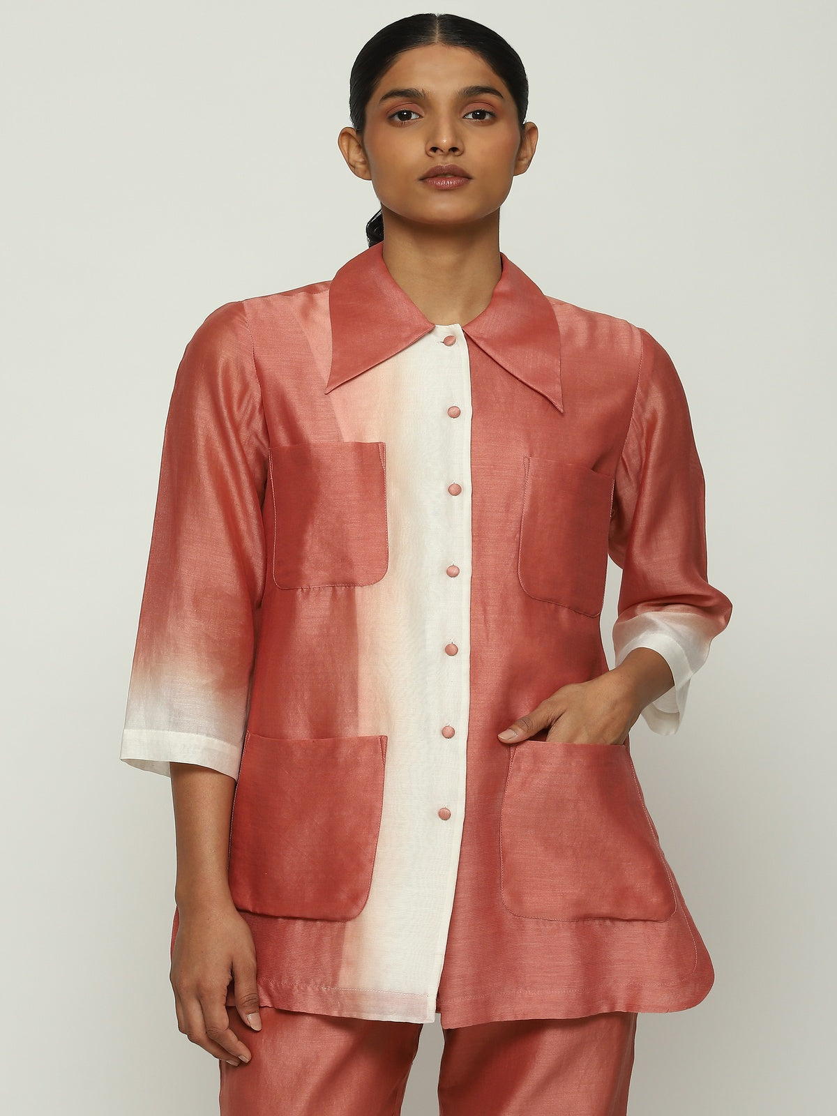 Engineered Ombre Shirt