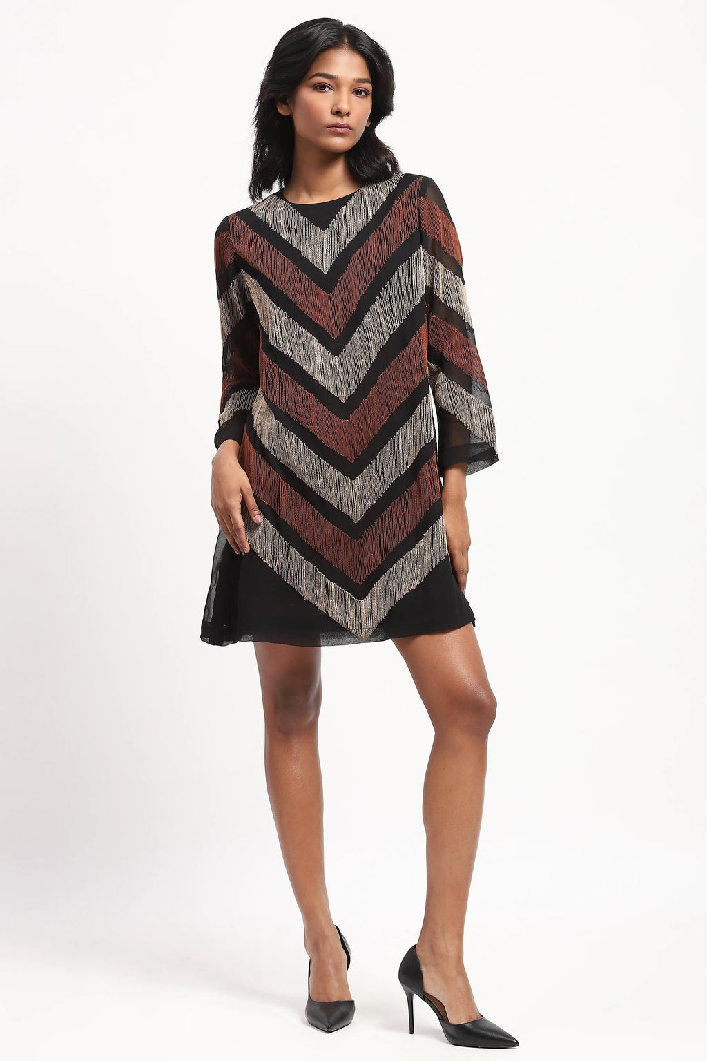 Dori Chevron Dress