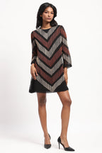 Dori Chevron Dress