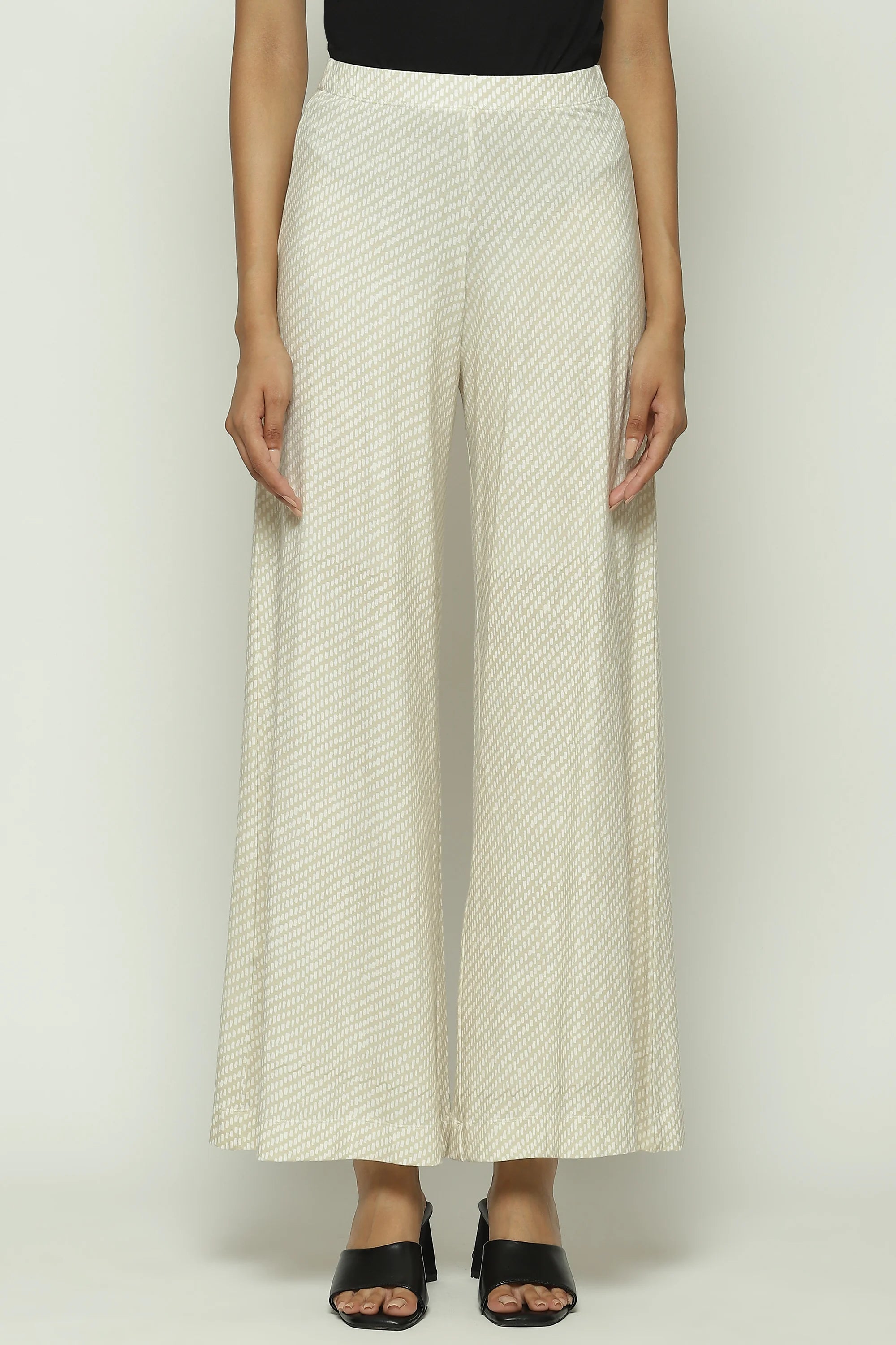Twill Print Trouser