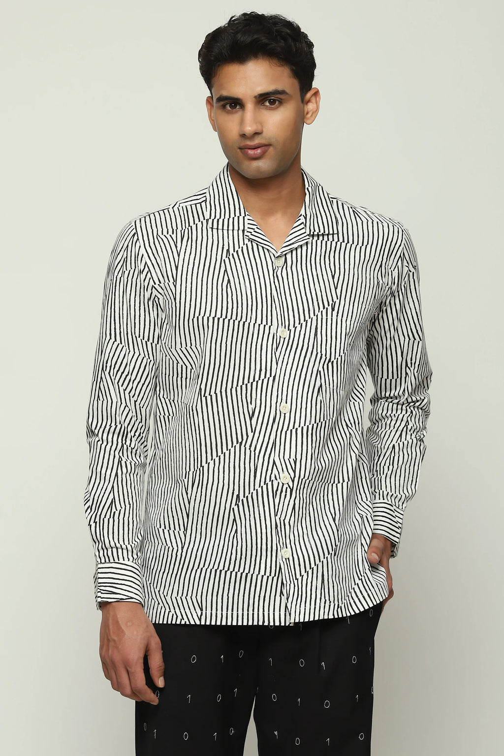 Broken Pinstripes Shirt