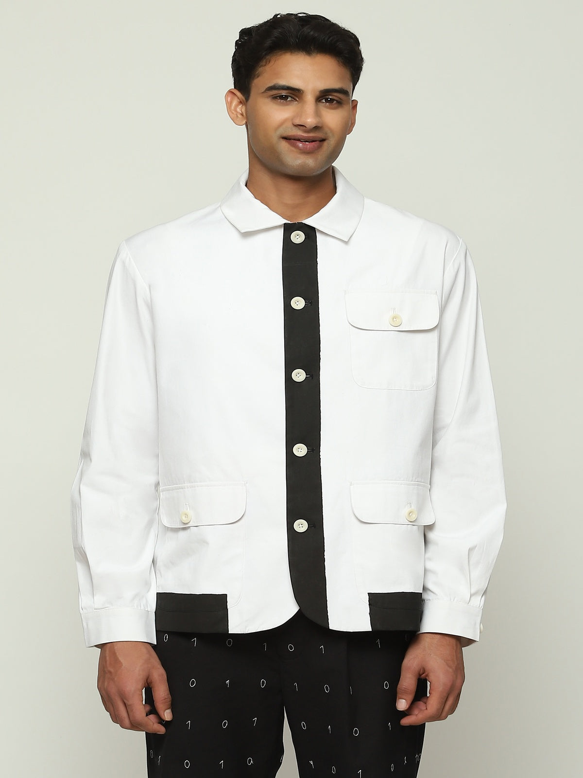 Blockprint Jacket