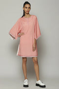 Double Sheer Luxe Voile Kurta Pink