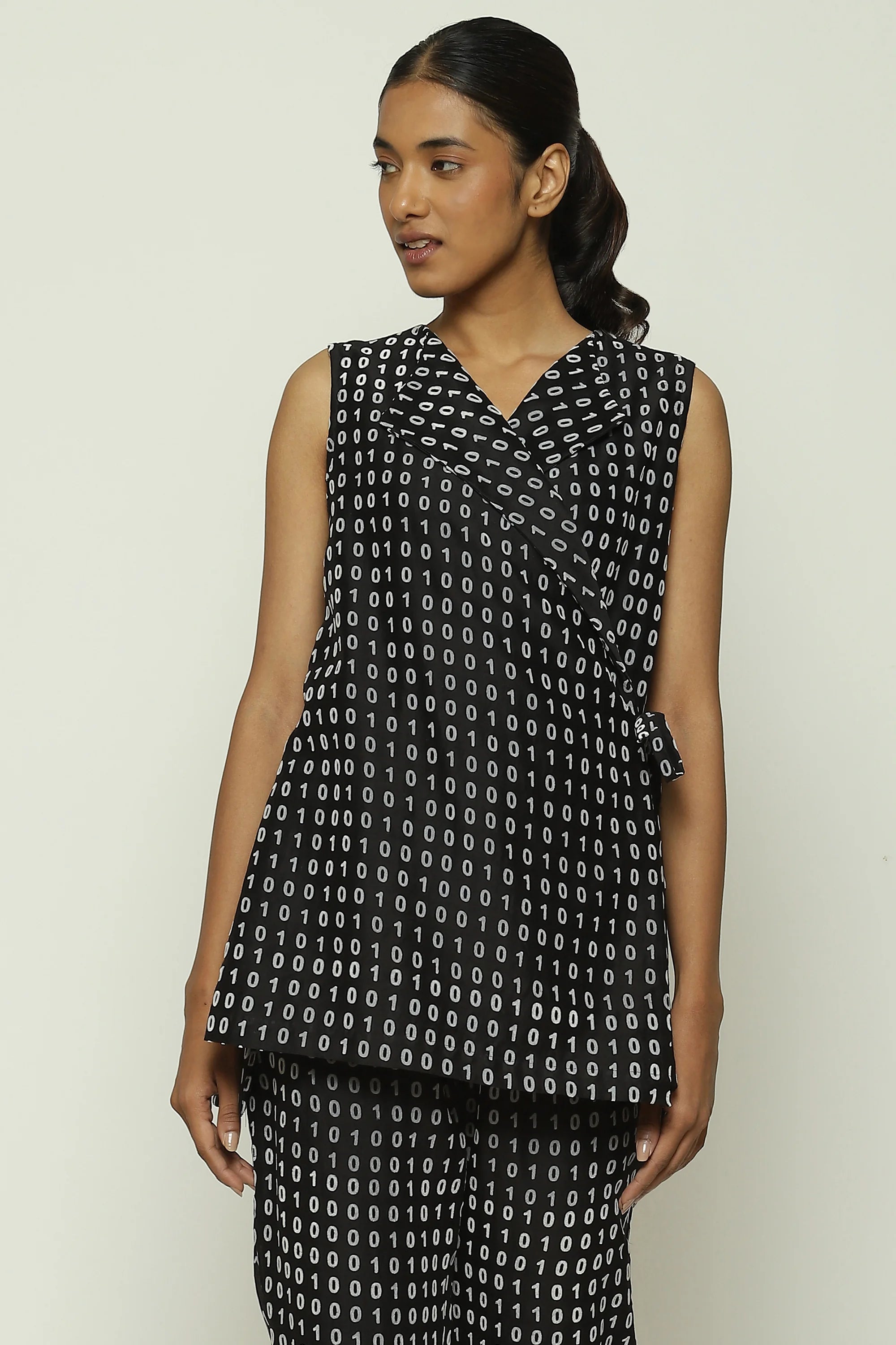 Binary Code Flock Top