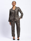 Sequin Windowpane Jacket