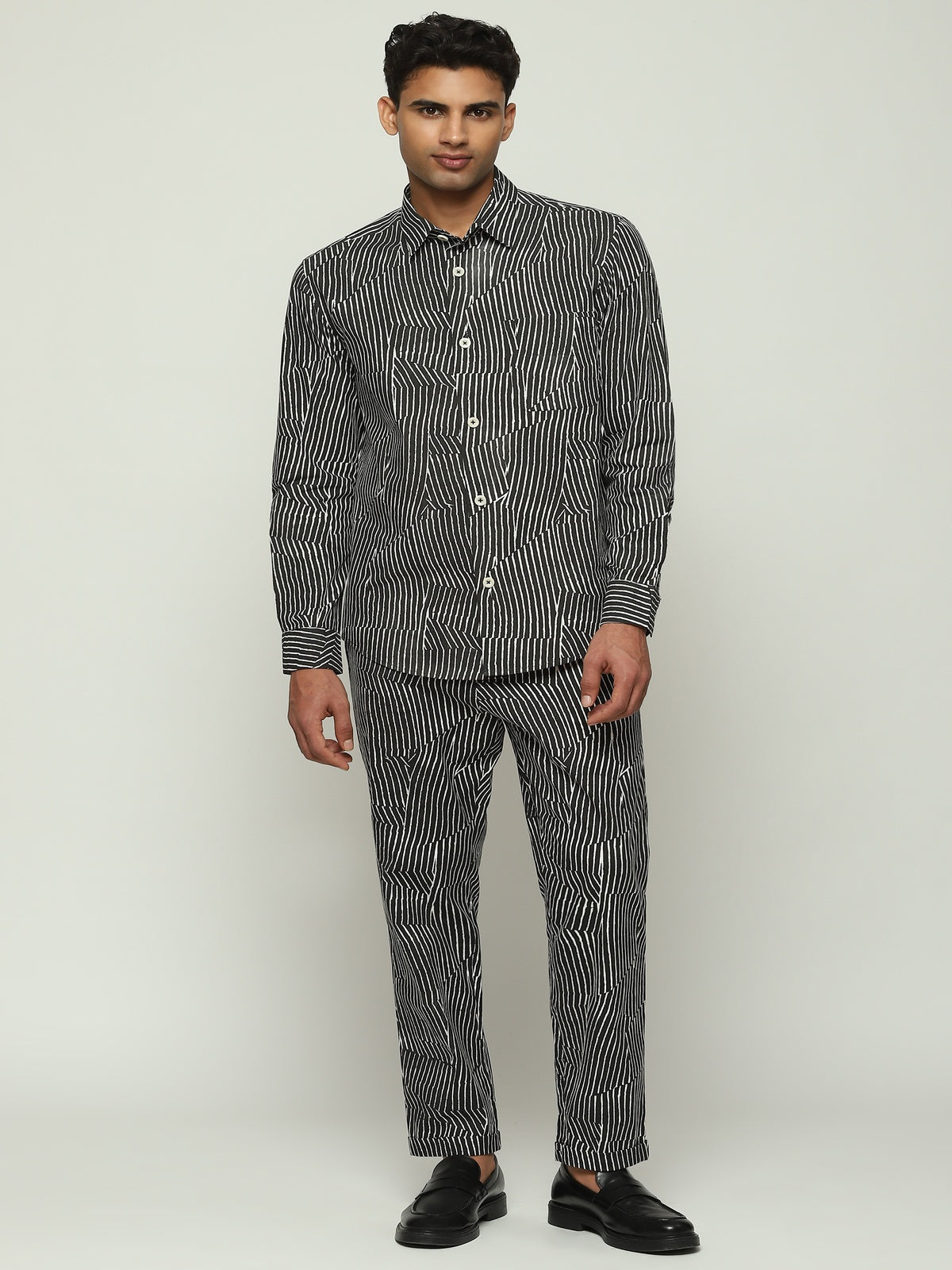 Broken Pinstripes Shirt