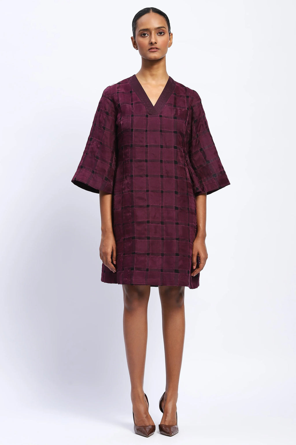 Organza Weave Dress