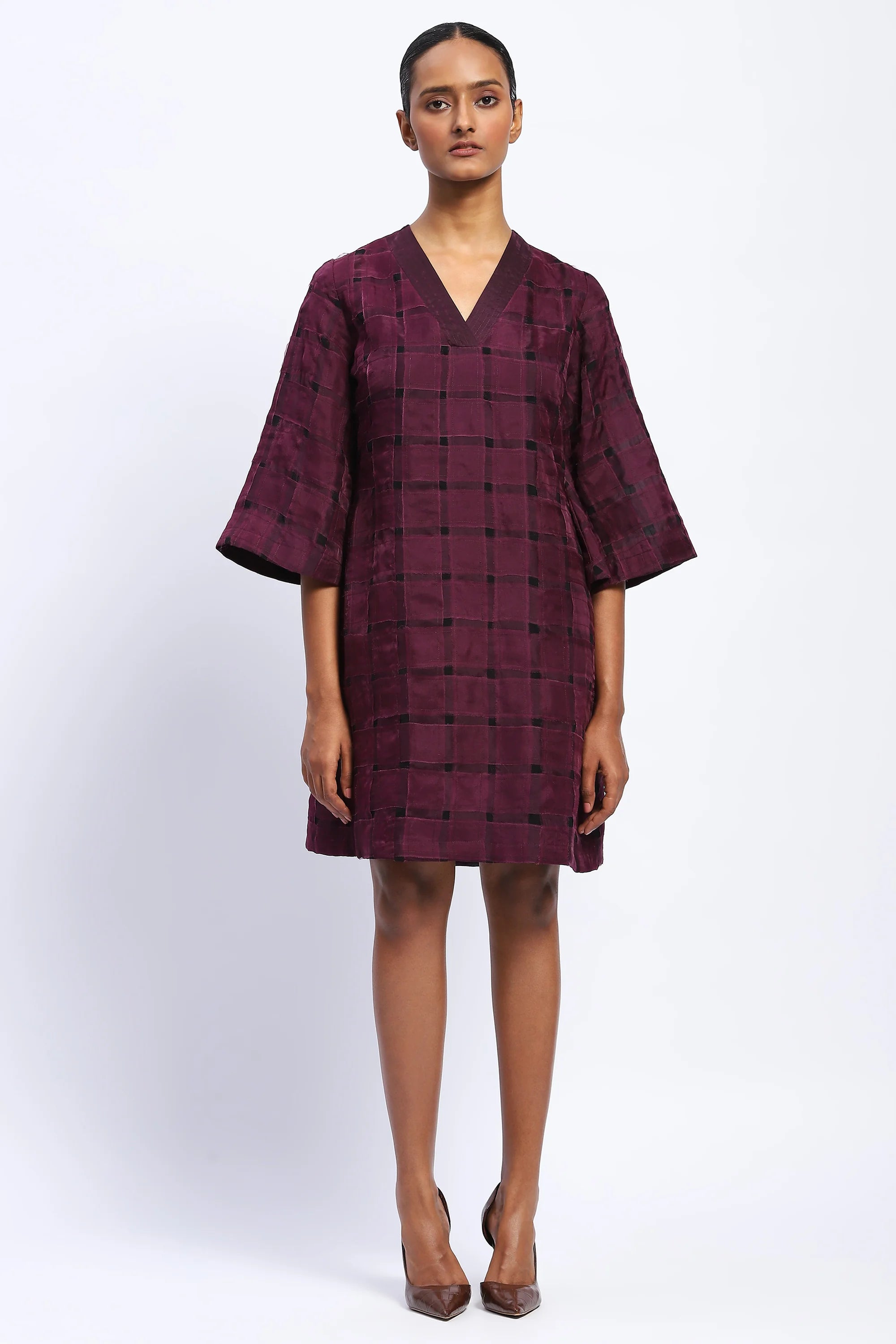 Organza Weave Dress