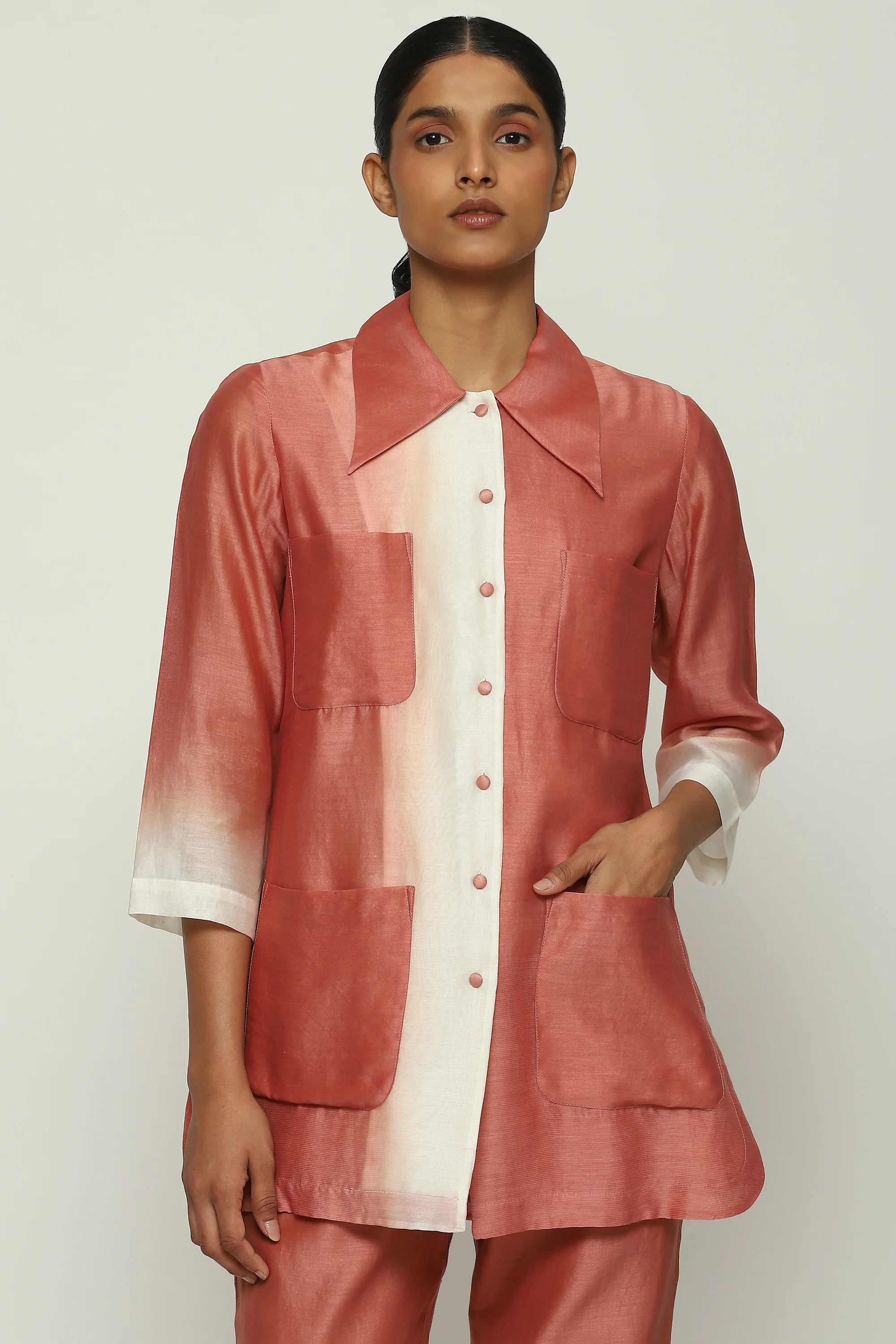 Engineered Ombre Shirt