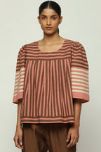 Applique Stripes Top