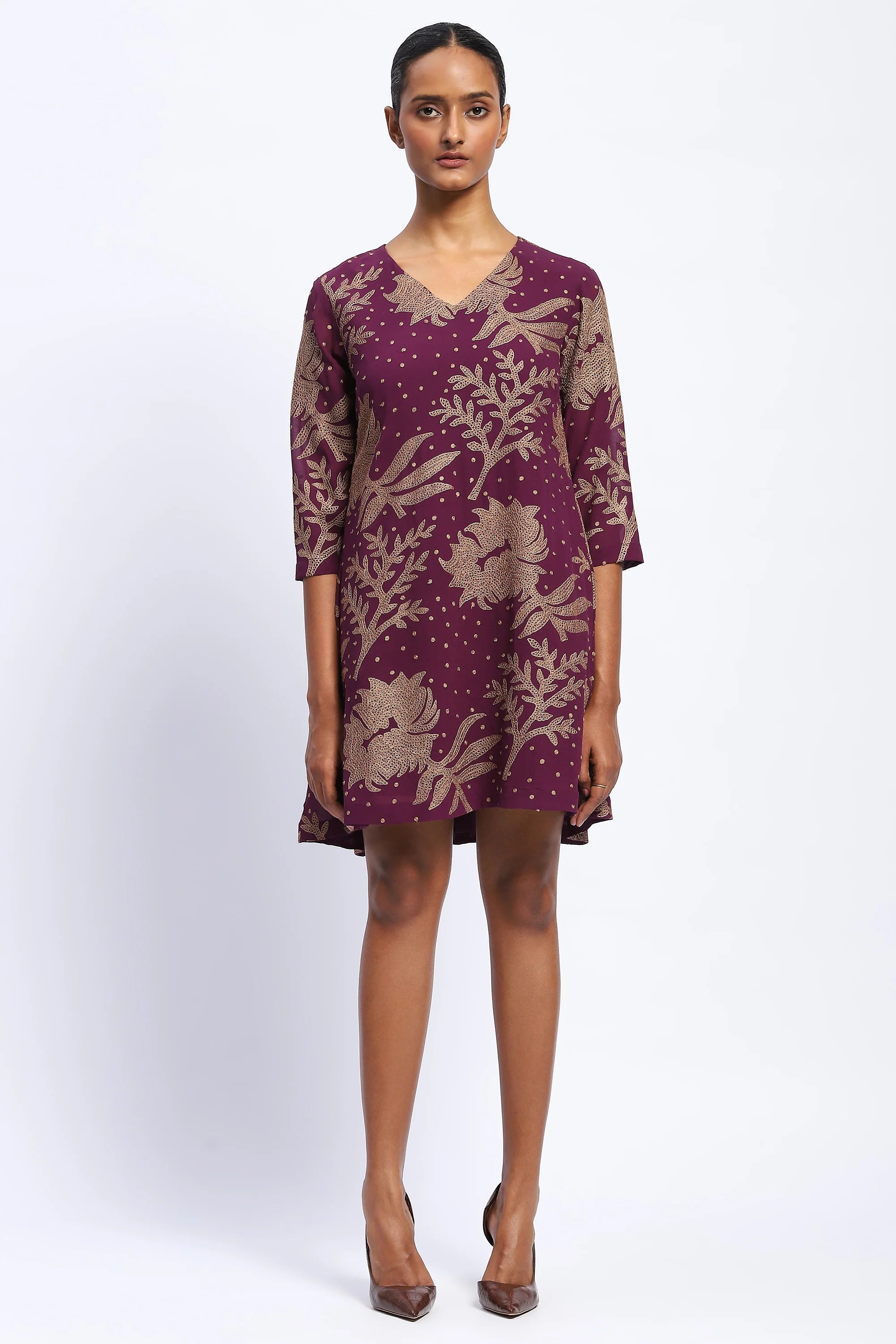 Aari Florals Dress