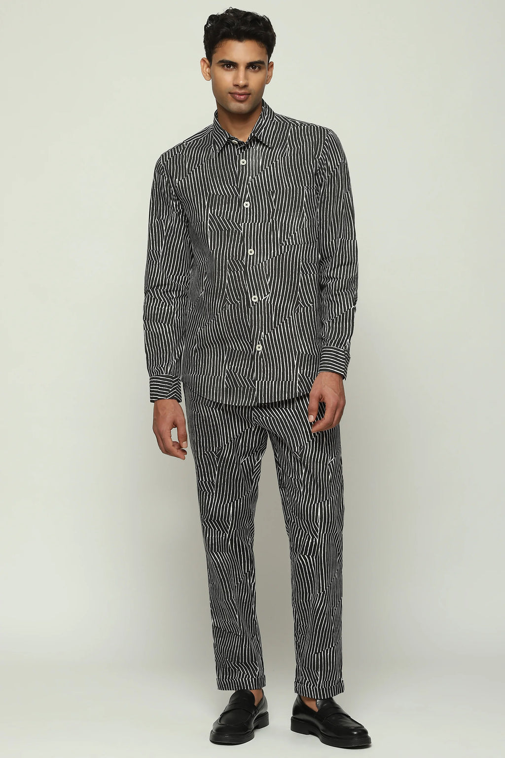 Broken Pinstripes Shirt
