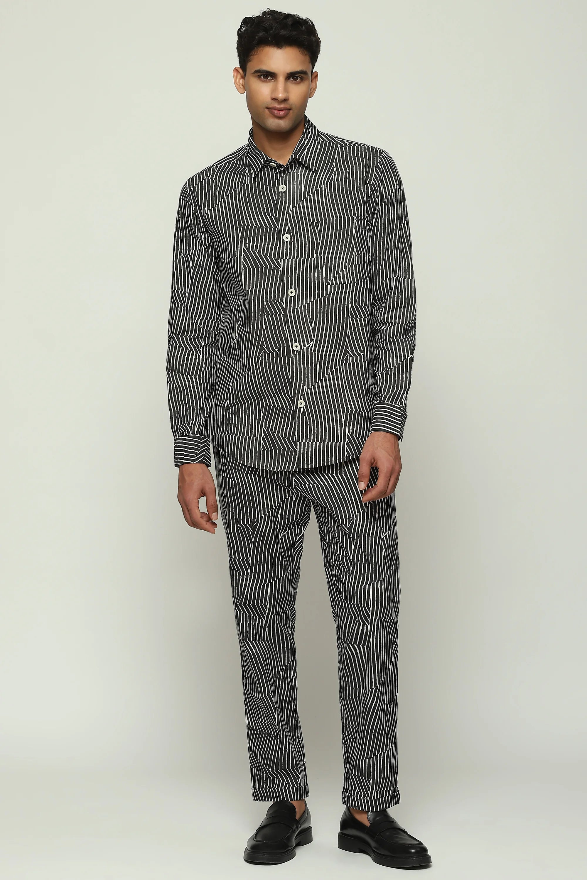 Broken Pinstripes Shirt