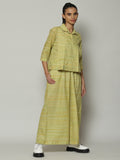 Space Dyed Handspun Handwoven Tencel Cotton Top