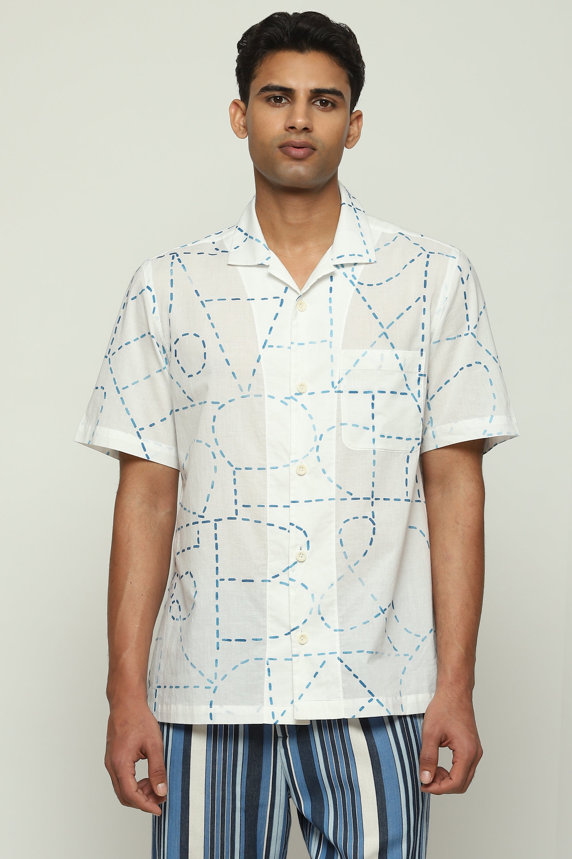 Kantha Calligraphy Shirt