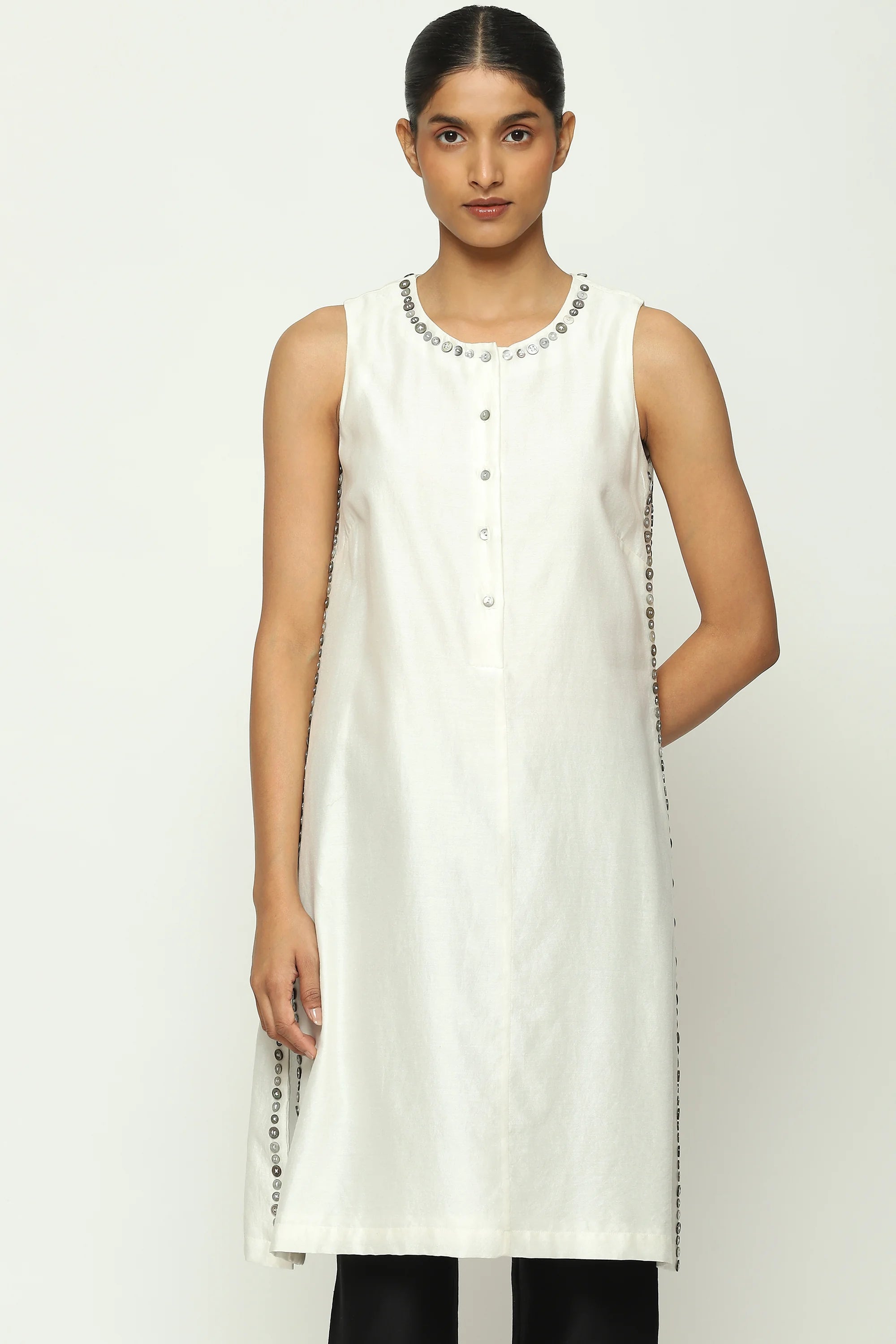 Mother Of Pearl  Tunic