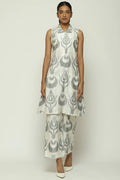 Ikat Ottoman Tulip Dress