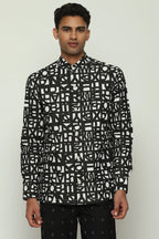 Jaali Calligraphy Shirt