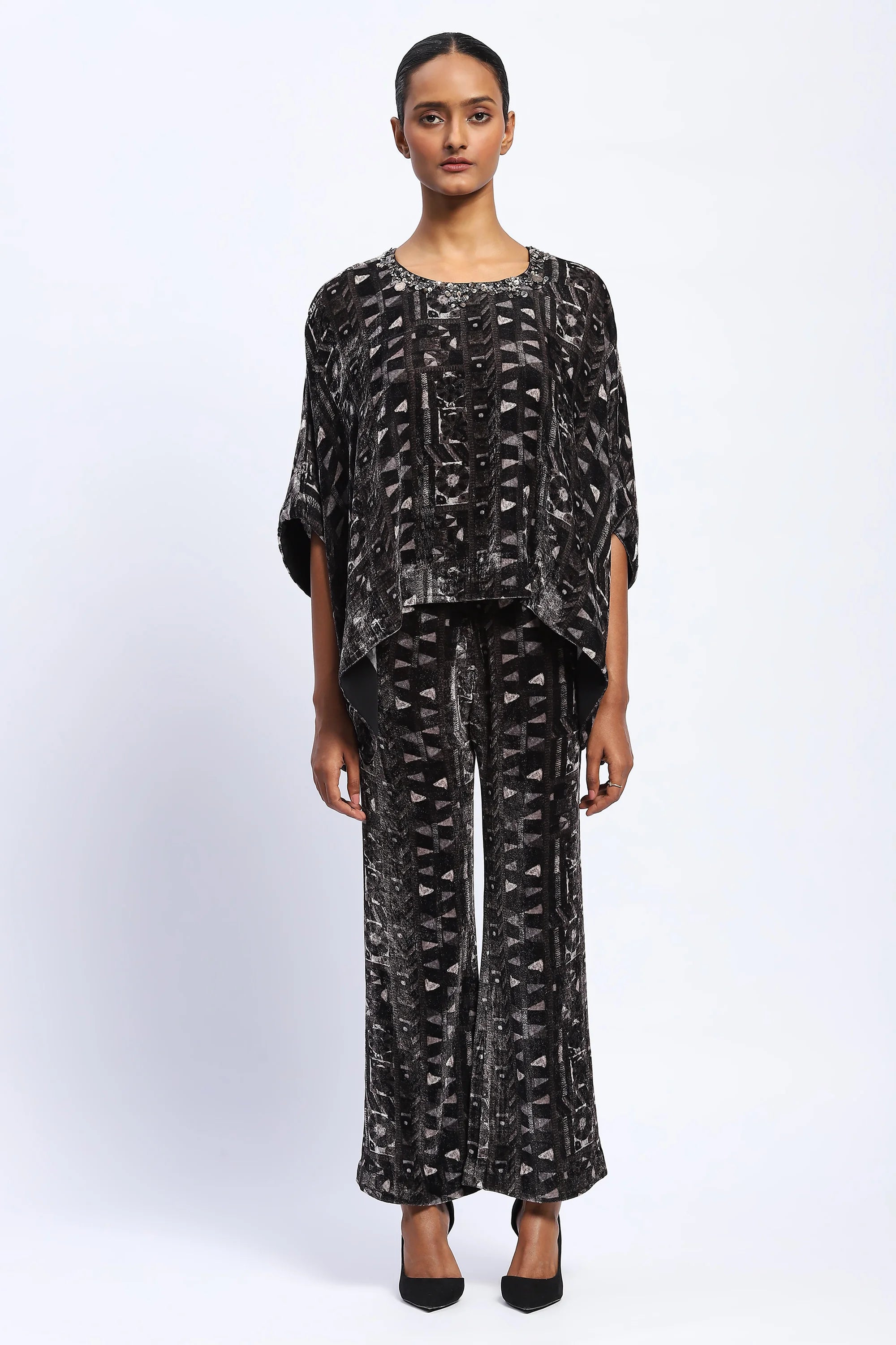 Rabari Velvet Top