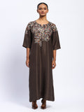 Kente Embroidery Kaftan