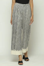 Crewel Print Trouser