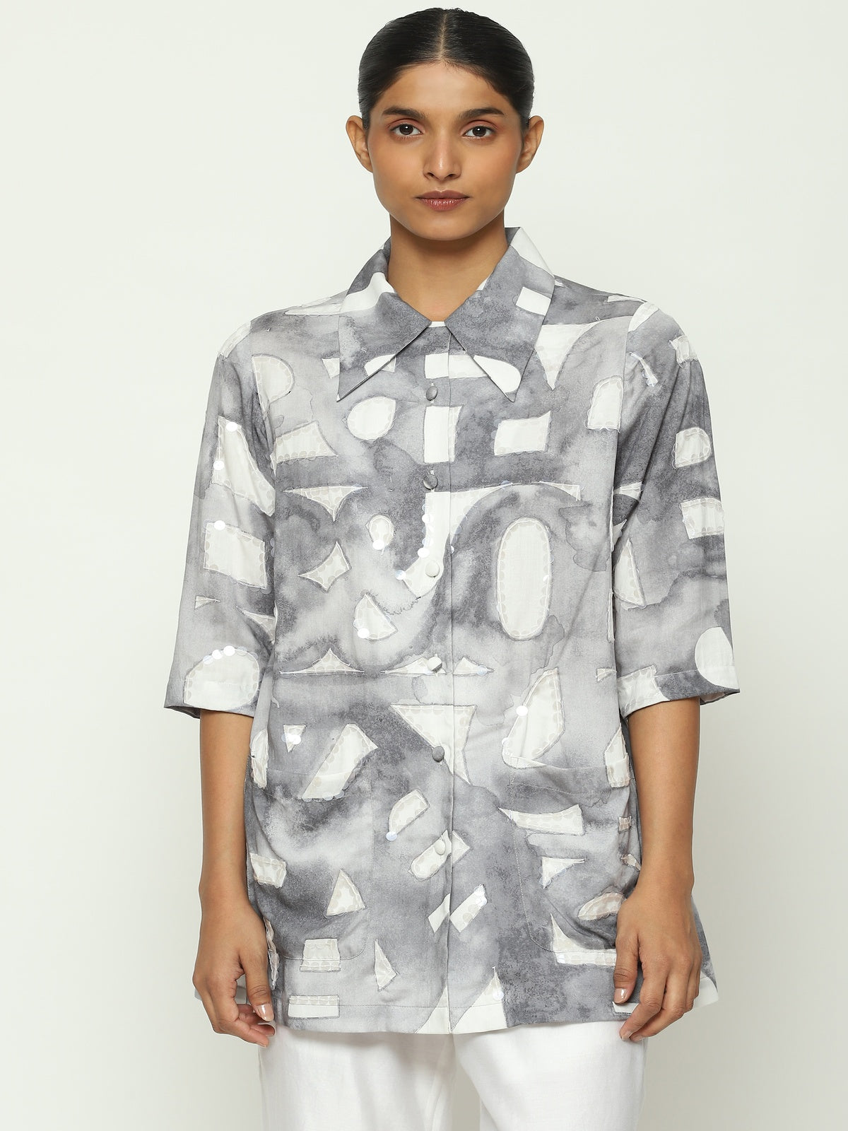 Watercolour Calligraphy Shirt
