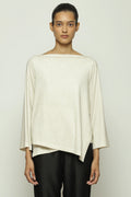 Twill Print Top
