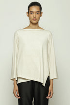 Twill Print Top