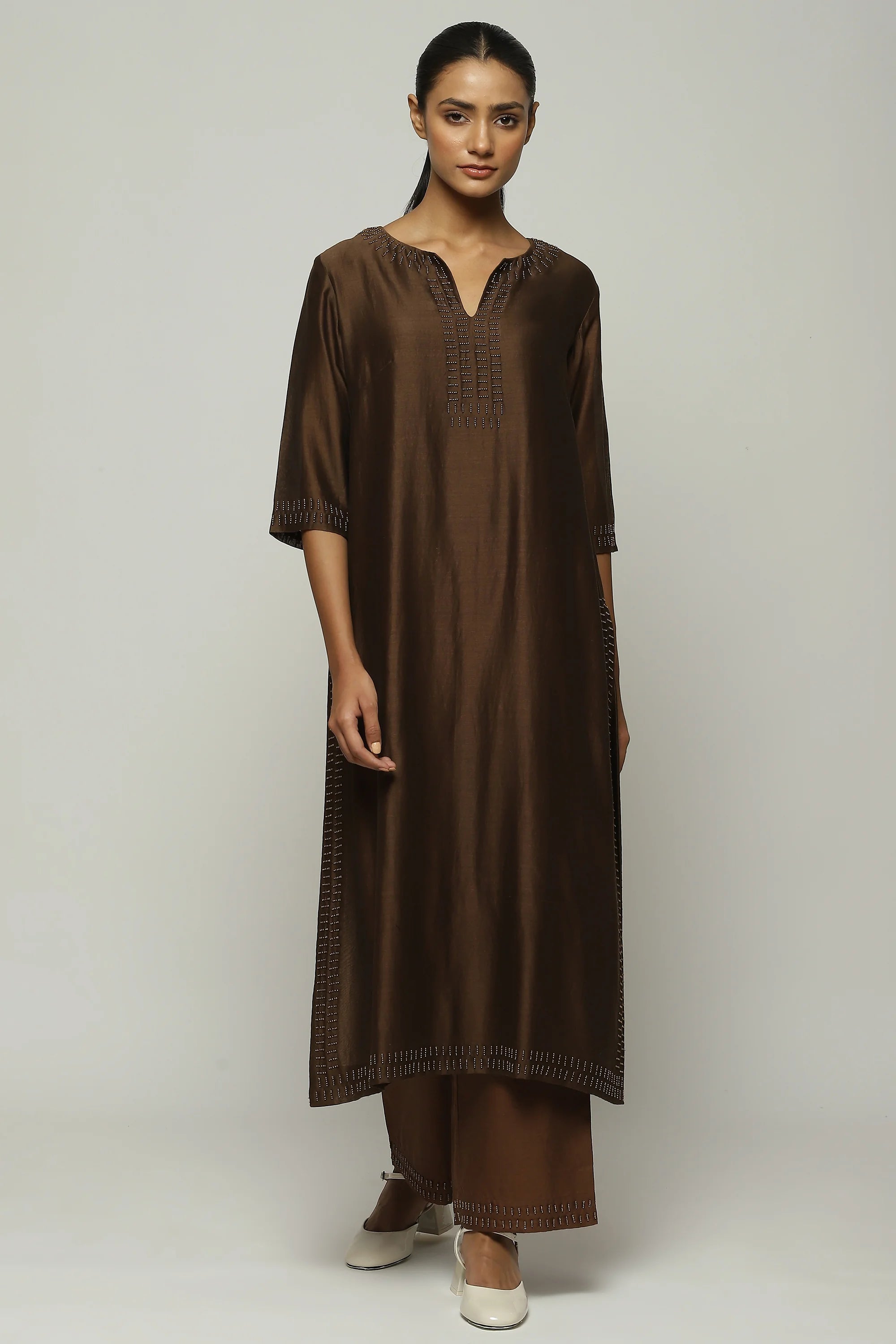 Beads Dash  Kurta