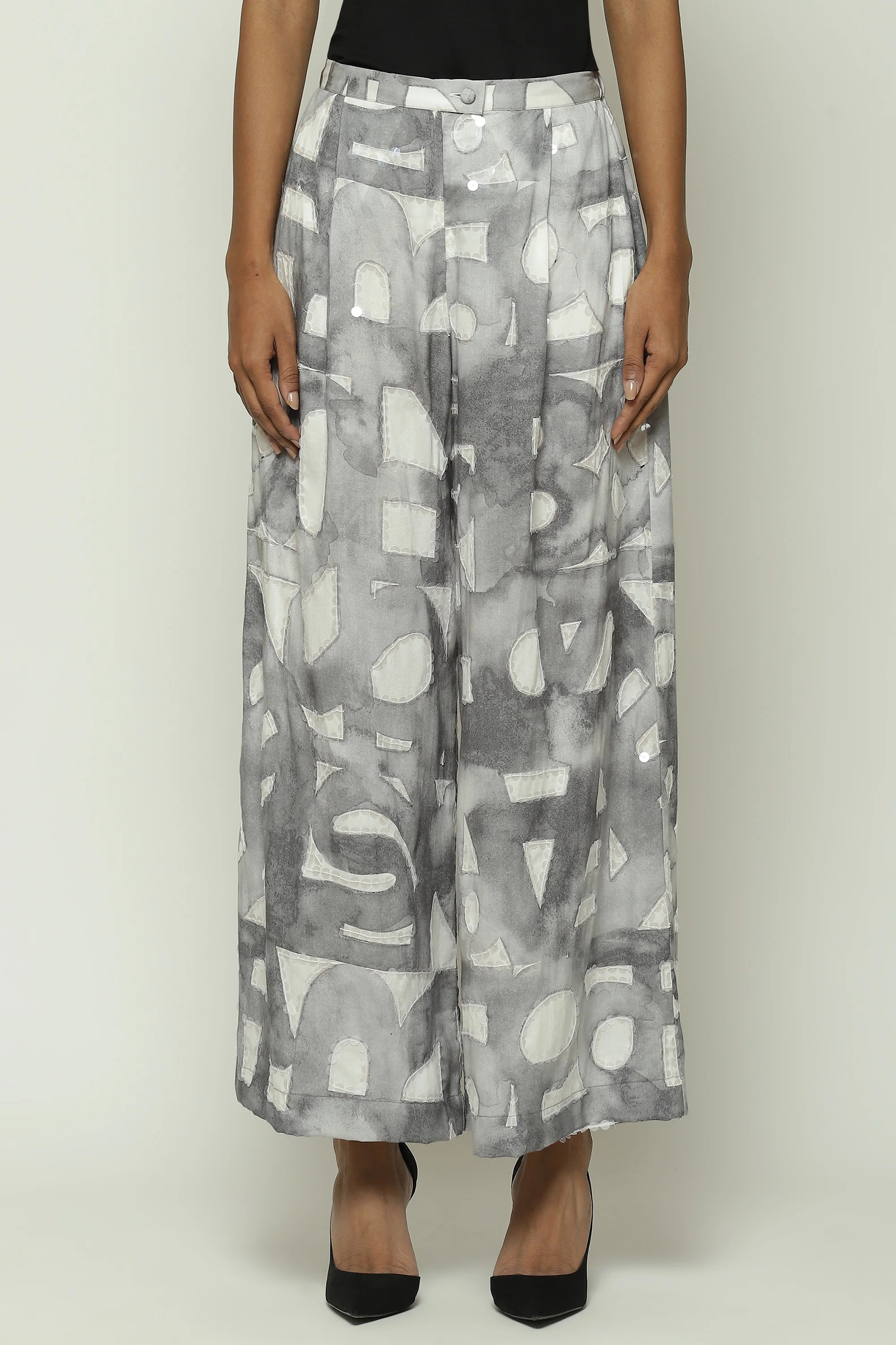 Watercolour Calligraphy Trouser