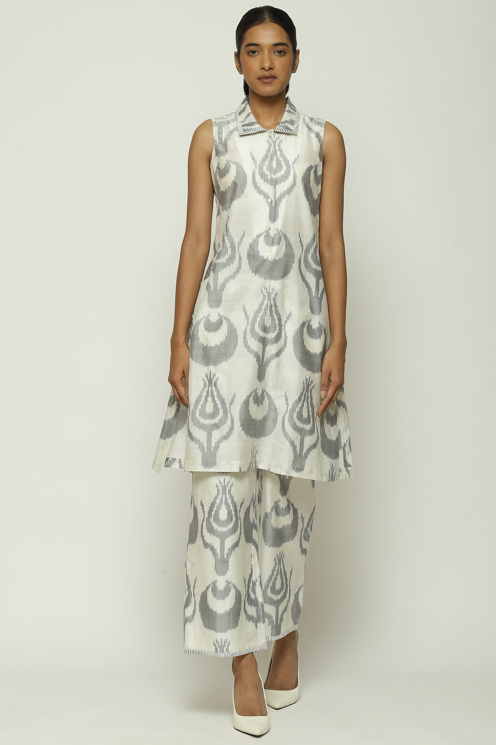 Ikat Ottoman Tulip Dress