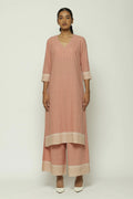 Chettinad Checks Redwood Kurta