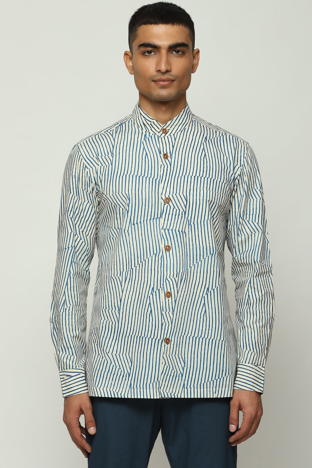 Broken Pinstripes Shirt